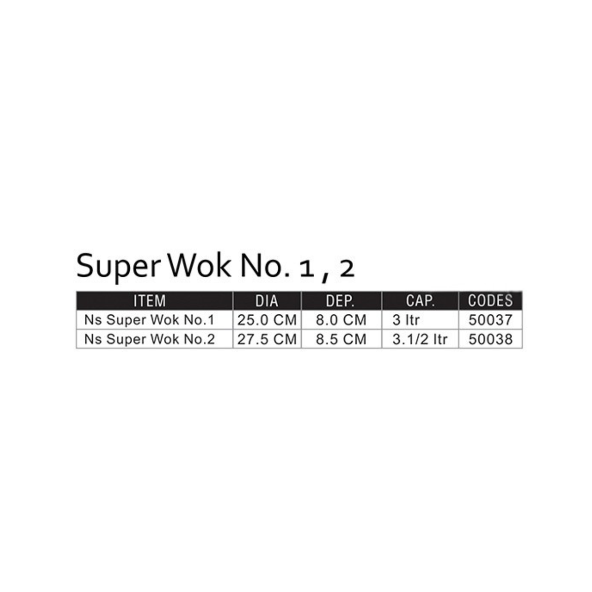 Super Non Stick Deep Wok