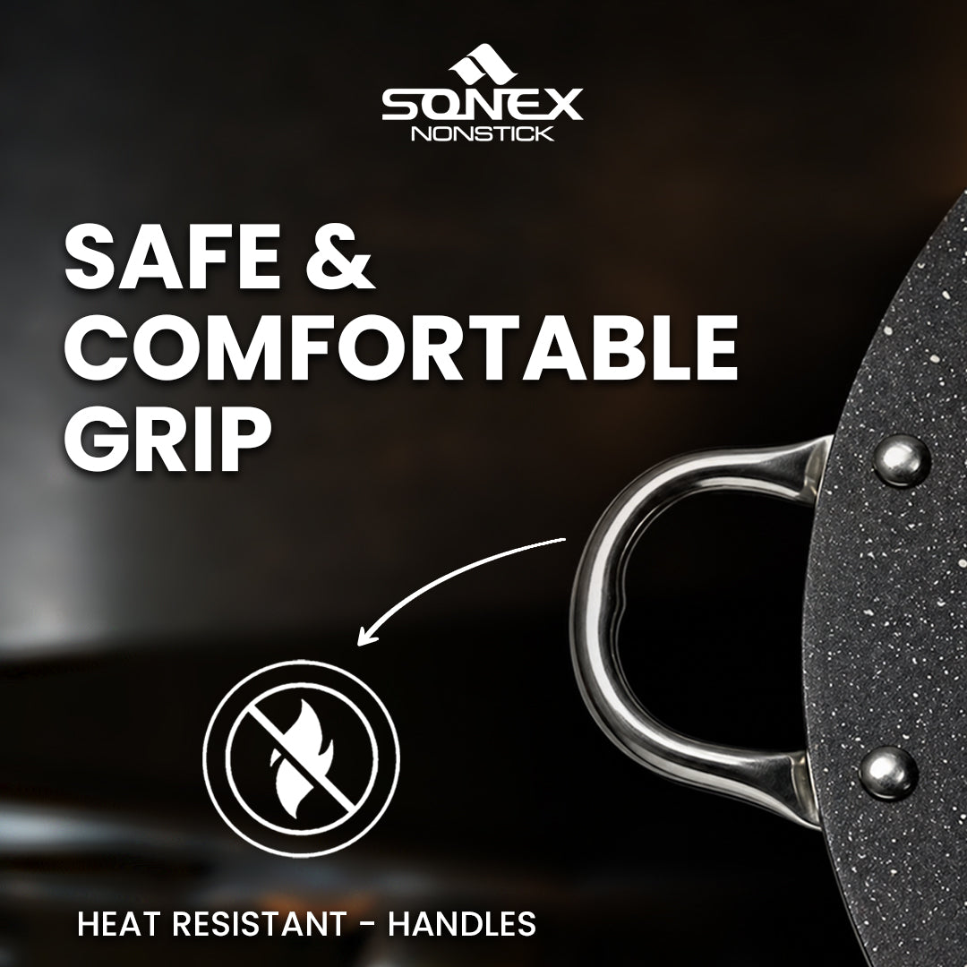 51cm Non Stick Heavy Gauged Mega Tawa/Griddle