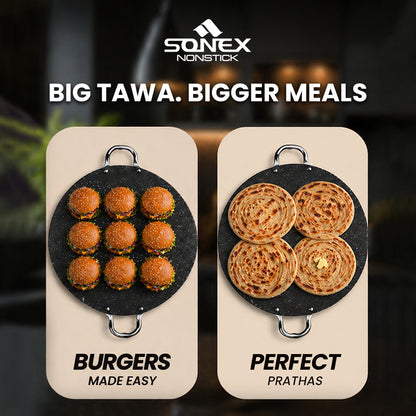 51cm Non Stick Heavy Gauged Mega Tawa/Griddle