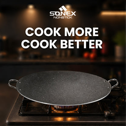 51cm Non Stick Heavy Gauged Mega Tawa/Griddle