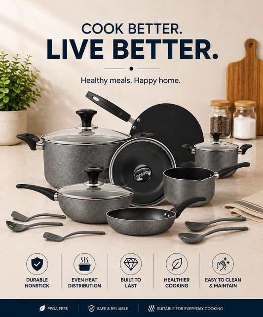 17 Pieces Grace Non Stick Gift Pack Set