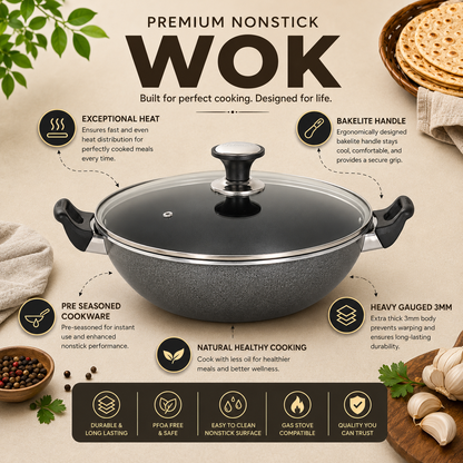 Cooking Non Stick Wok