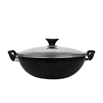 18 Pieces Galaxy Non Stick Marble Coated Gift Pack Set