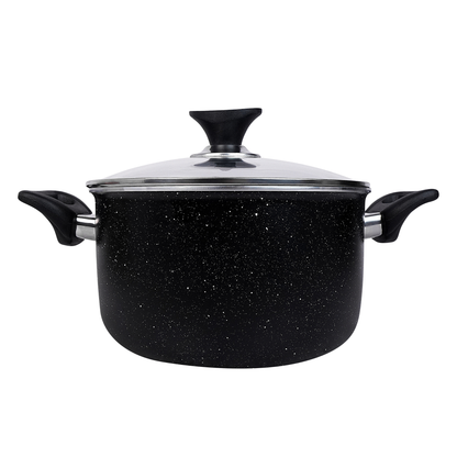 18 Pieces Galaxy Non Stick Marble Coated Gift Pack Set