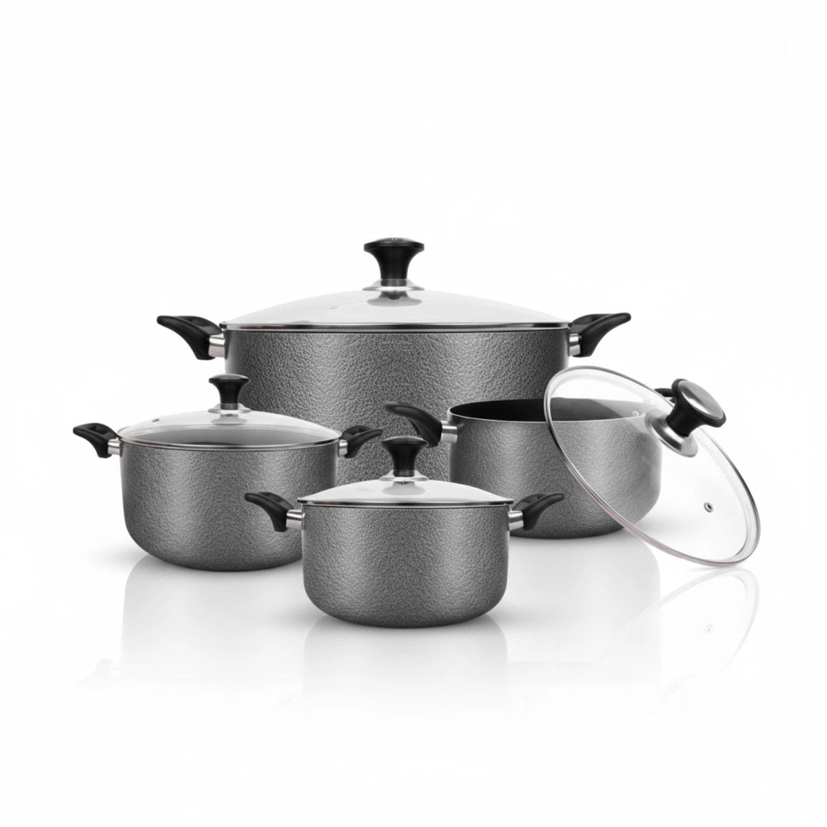 8 Pieces Classic King Non Stick Gift Pack Handi Set