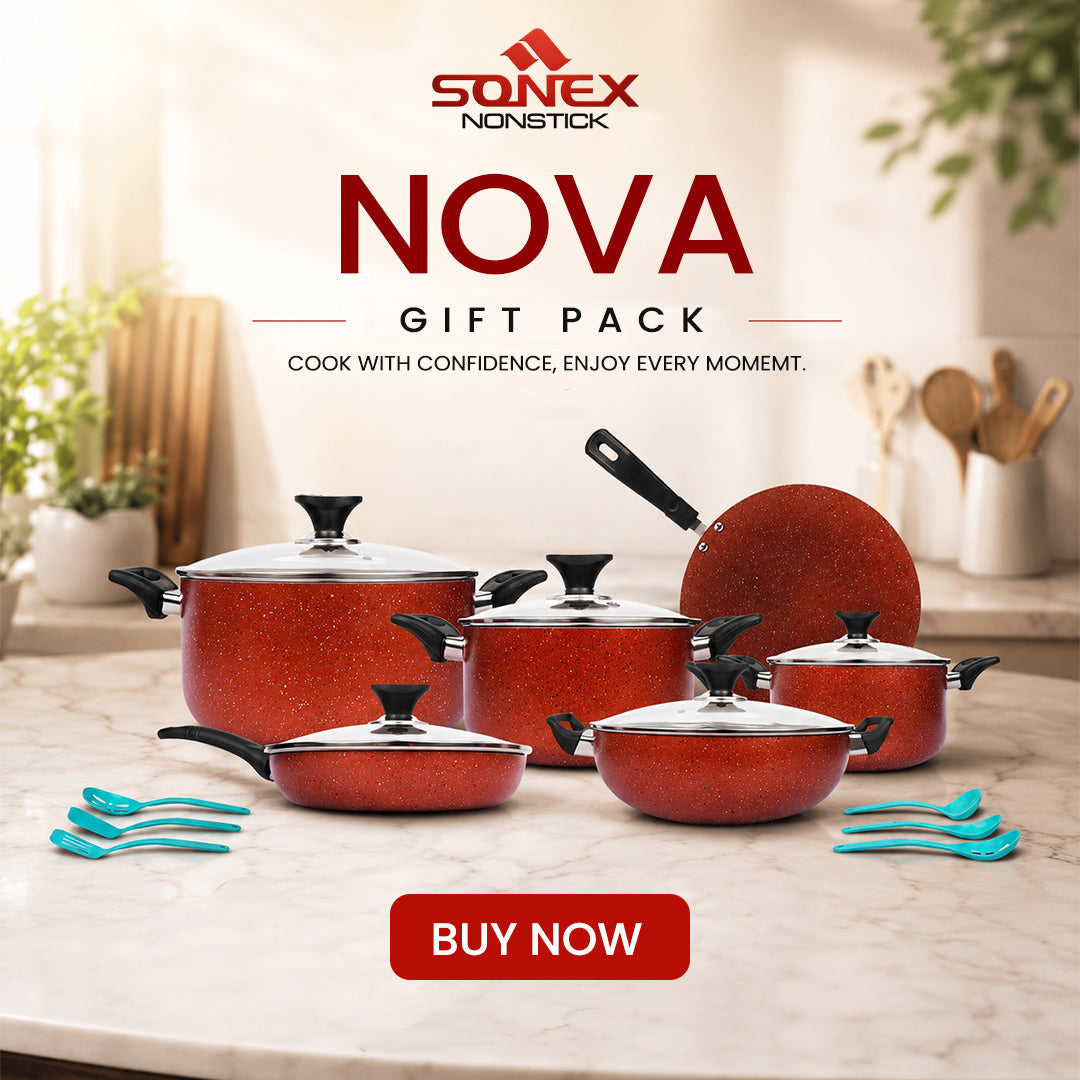 17 Pieces Nova Non Stick Gift Pack Set